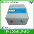 Paquet de batterie de 48V 100ah LiFePO4 pour le système d&#39;énergie solaire